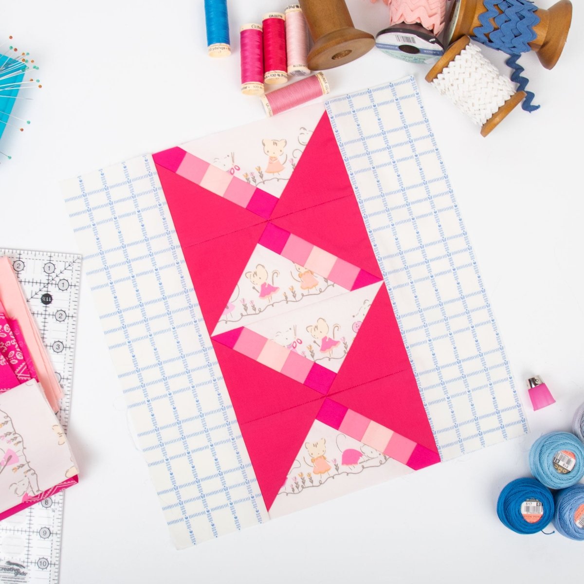 FPP Quilt Block Pattern | Elizabeth Intermediate Quilt Pattern ...