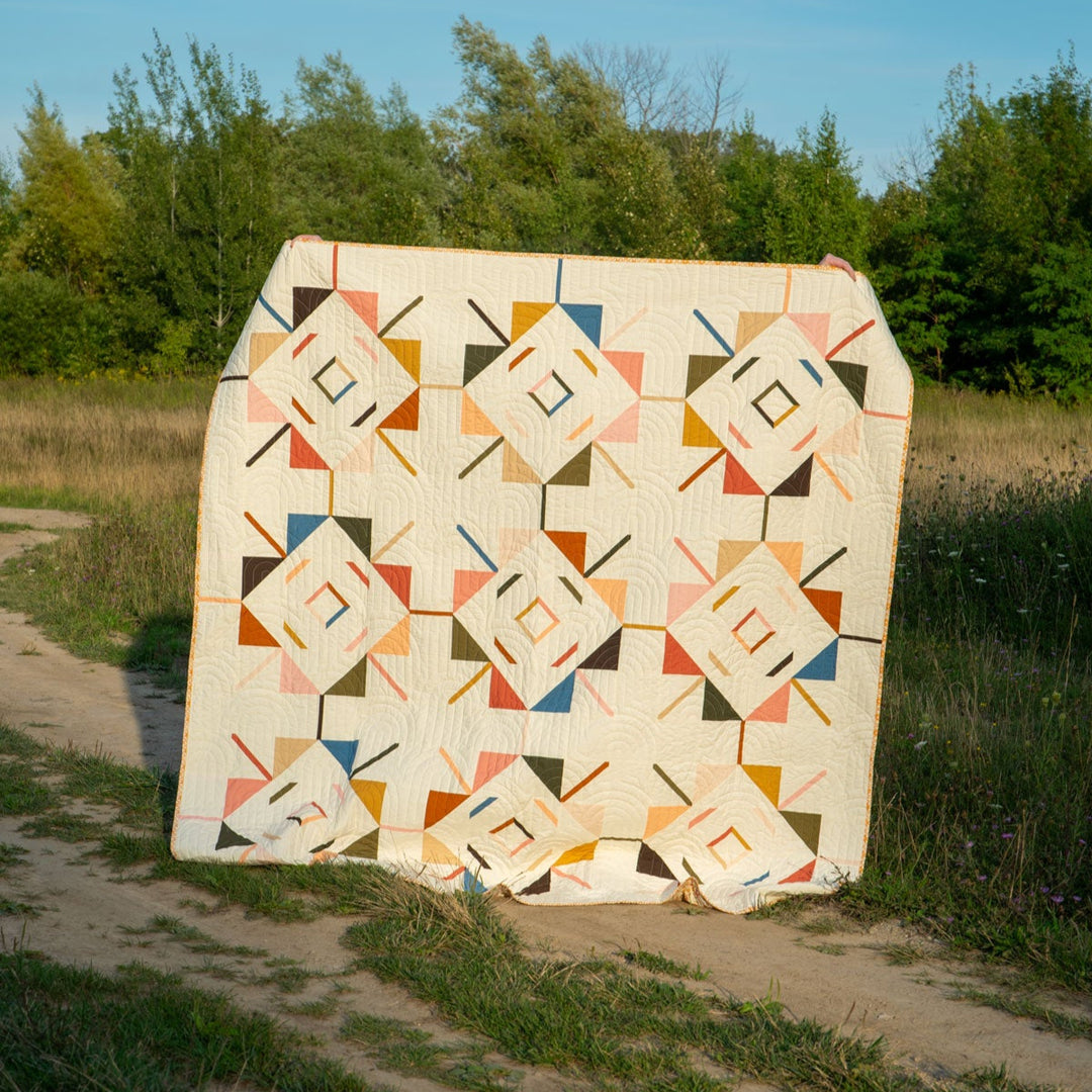 Gertrude's Star Quilt Pattern - pdf
