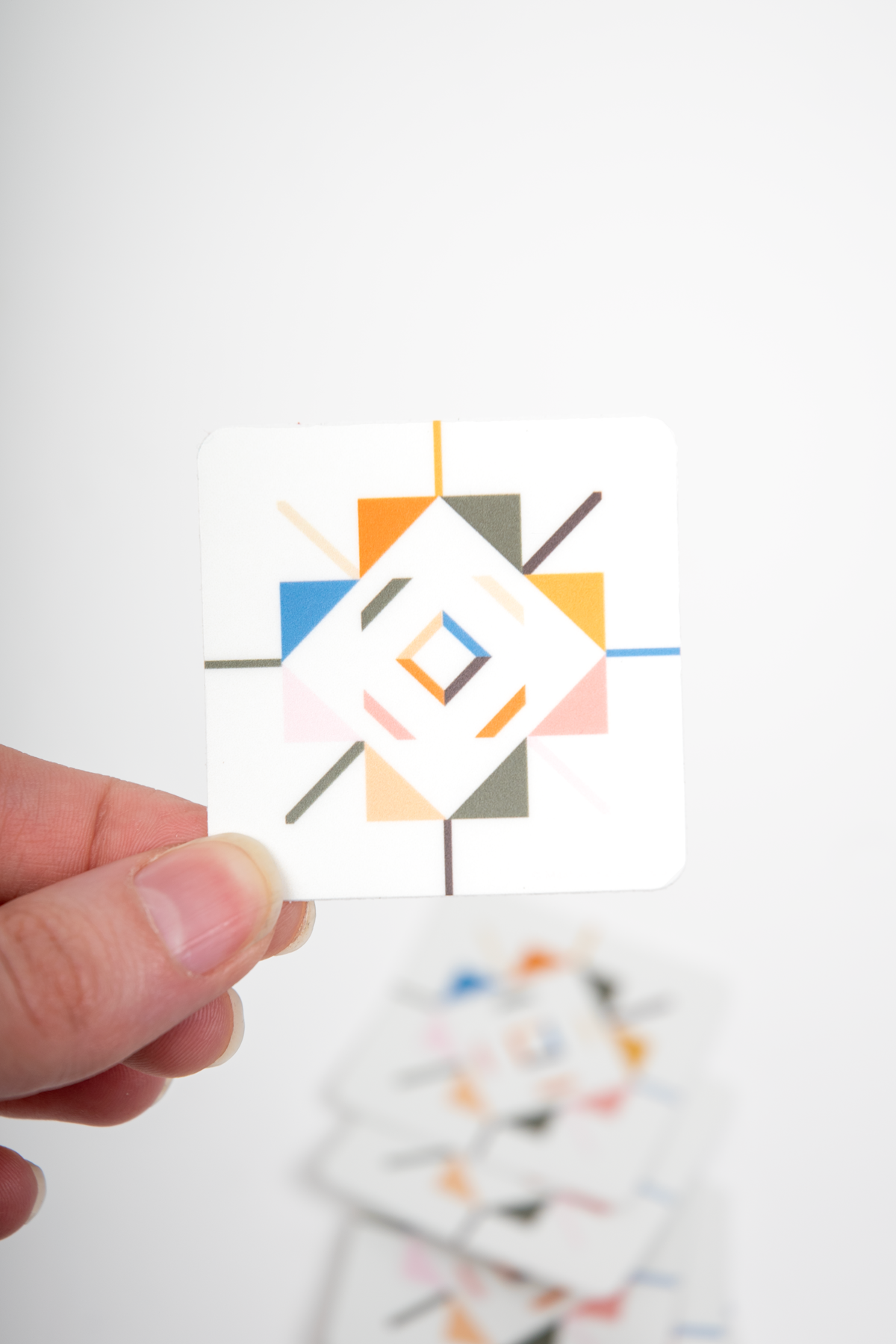 Quilt-Inspired Stickers