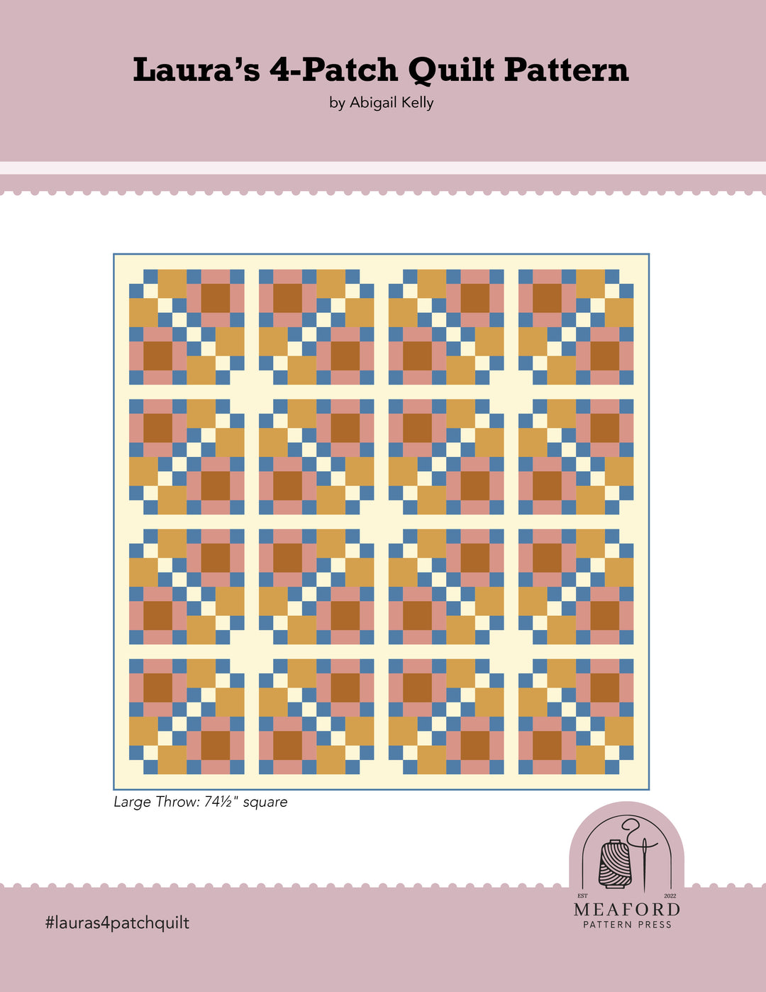 Laura's 4-Patch Quilt Pattern