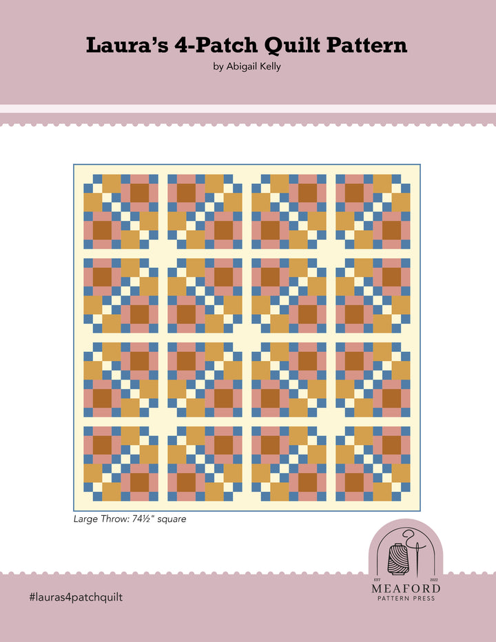 Laura's 4-Patch Quilt Pattern