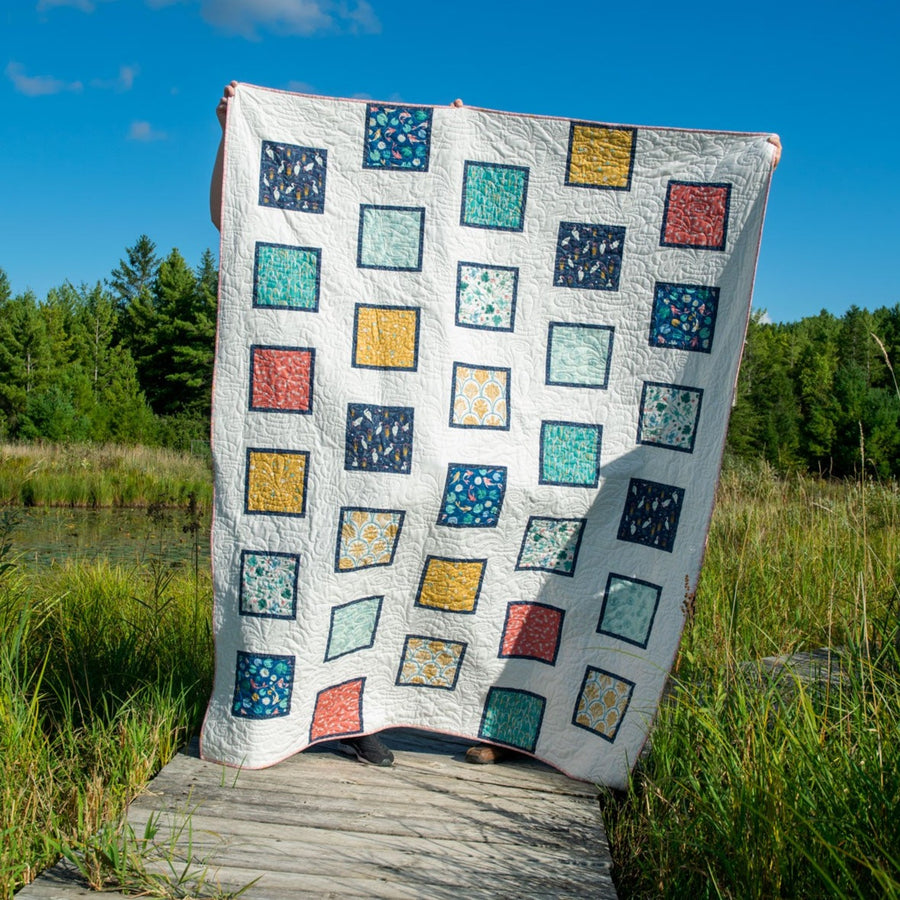 Memory Wall Throw Quilt Pattern